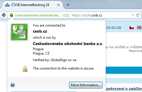 ČSOB Certifikát