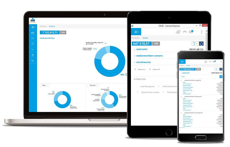 Portál ČSOB Investice toho umí ještě víc