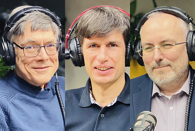 Foto Martin Kupka, Jan Bureš a Petr Dufek